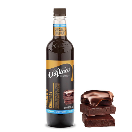 Sugar free chocolate syrup - chocolate,